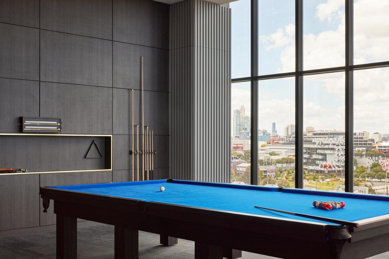 الشقق الفندقية Oakwood Premier ملبورن المظهر الخارجي الصورة A pool table