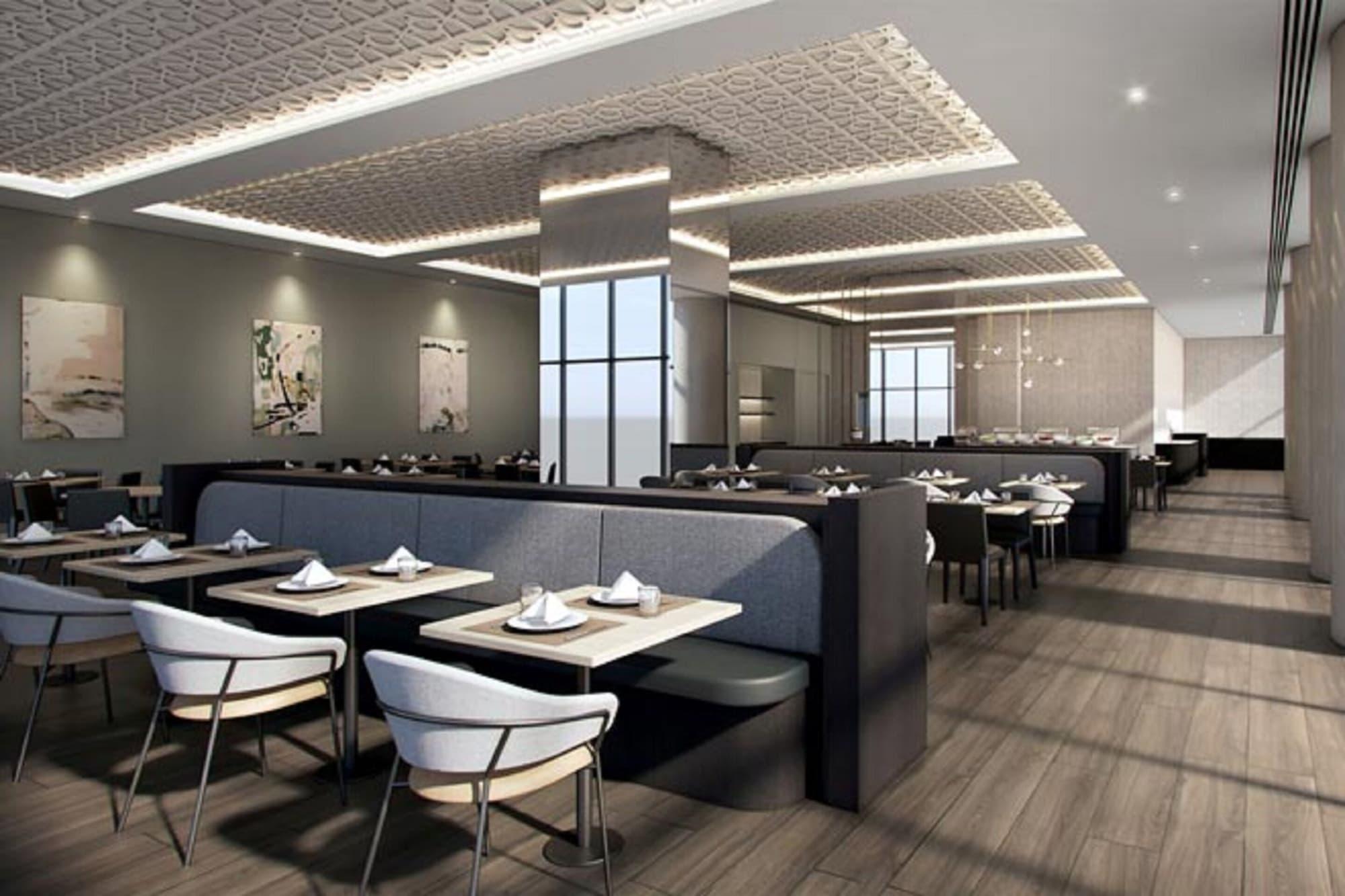 الشقق الفندقية Oakwood Premier ملبورن المظهر الخارجي الصورة The interior of the restaurant