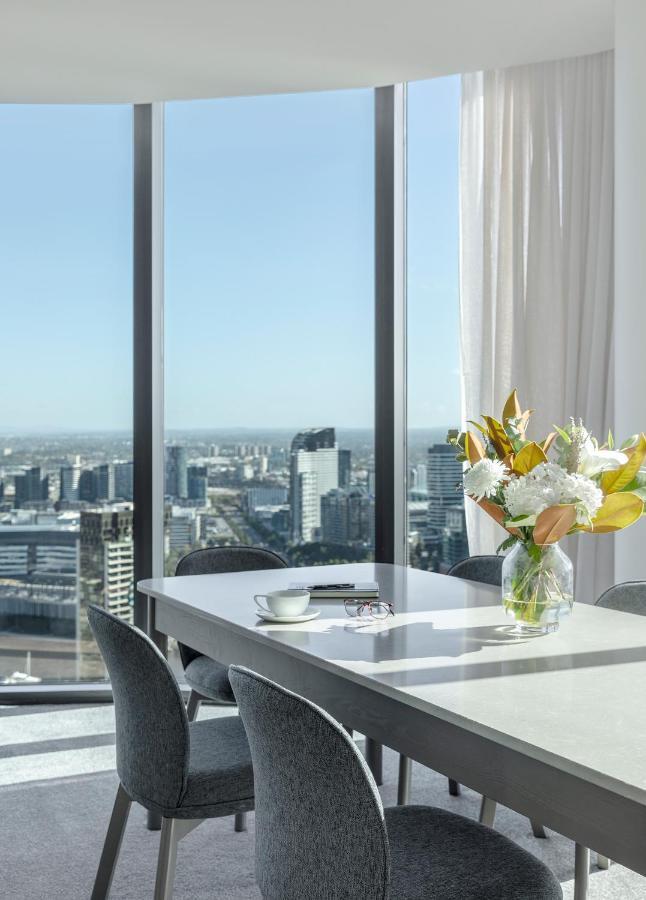 الشقق الفندقية Oakwood Premier ملبورن المظهر الخارجي الصورة View from a typical apartment