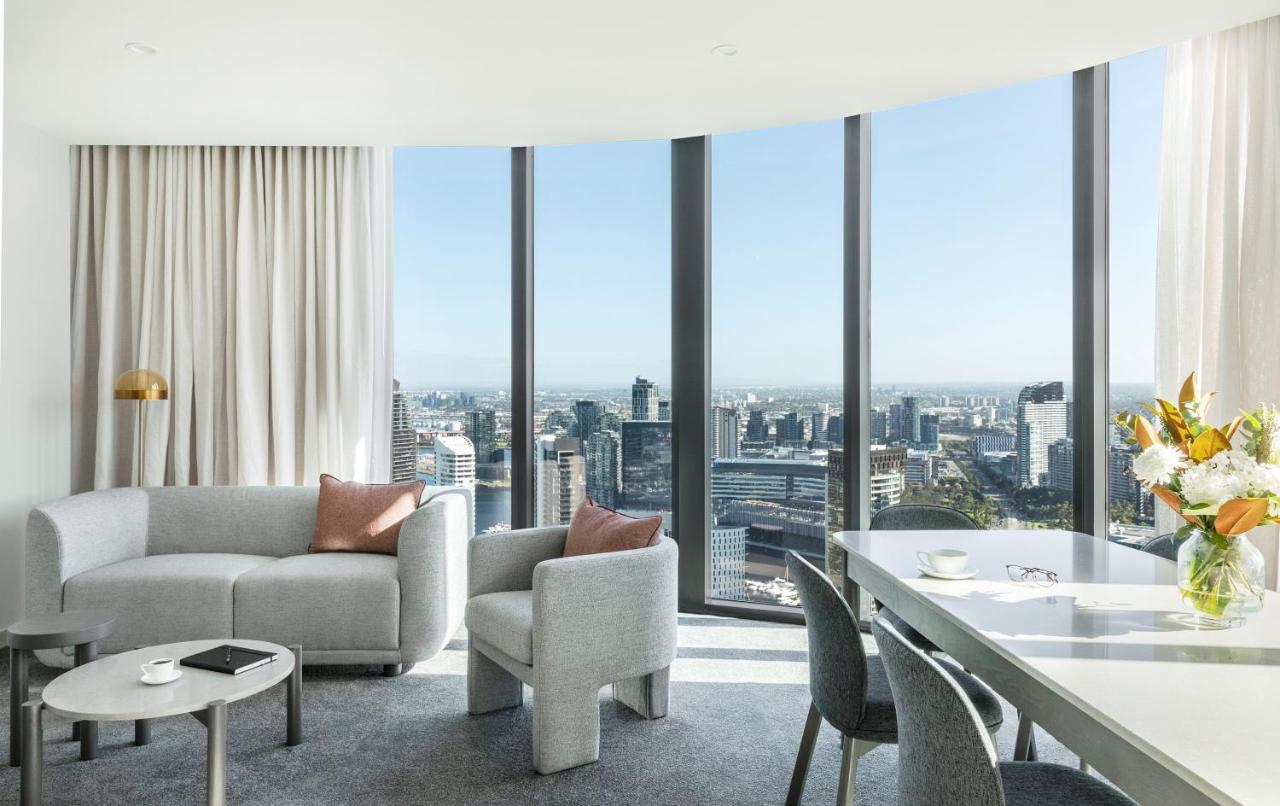 الشقق الفندقية Oakwood Premier ملبورن المظهر الخارجي الصورة The interior of a typical apartment